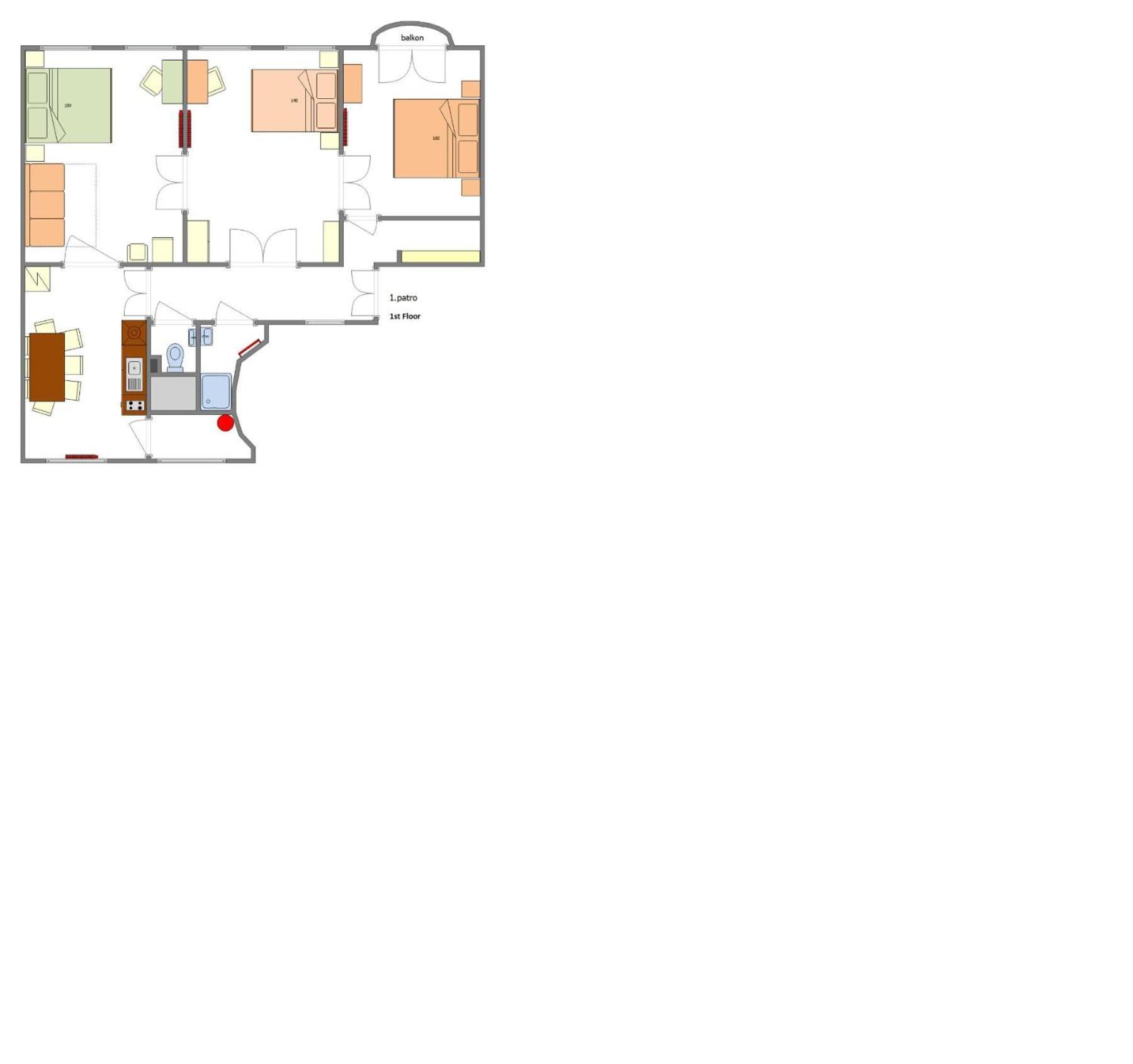 For Celebrations Spacious 3Bdr Apartment With Balcony Praag Buitenkant foto